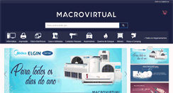 Desktop Screenshot of macrovirtual.com.br